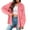 Pink, variant on 2023 Jean Jackets for Women Wash Wool Edge In The Long Loose Jean Jacket (Black, M)