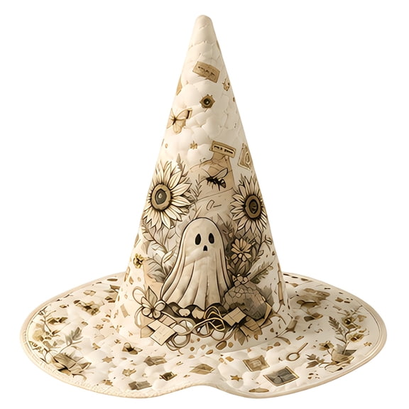 IAJDKMEK Tall Witch Hat for Halloween Costumes, Wizard Hat for Adults, Pointed Witch Hat Party Costume