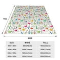 thumbnail image 3 of Bixox Fleece Blanket Chemical Flasks And Test Tubes Pattern Super Soft Double-Sided Microfiber Flannel Blanket for Sofa, Bed, Couch,Suitable for All Seasons -, 3 of 5