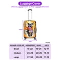 thumbnail image 5 of Welcome Fall Pitbull Strolling Through the Autumn Maple Forest Travel Luggage Cover Terrier Dog Lover Suitcase Dust Protective Decor - 12012, 5 of 5