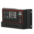 thumbnail image 3 of Controlador de carga solar Bling Bling PWM LCD multifuncional, 3 of 14