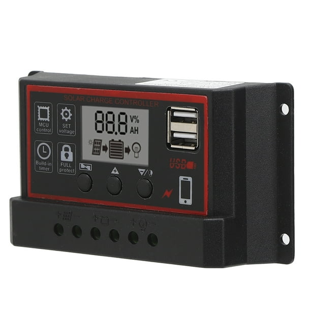 Función de Memoria Varicada de 3 Escenario ManagementO Panel PWM Celular Controlador de Carga Solar para Supervisión del examen