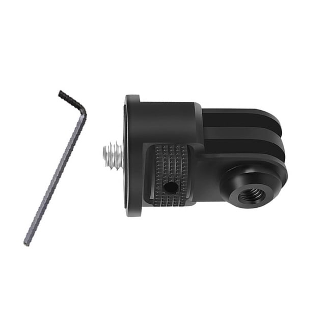 360-degree Rotation Adapter for GoPro and Insta360 Cameras Capture Every Angle with Stability and Precision