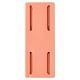 thumbnail image 2 of Inteprter Soporte de toma de corriente ABS, repuesto portátil, sin perforaciones, autoadhesivo, para el hogar, la sala de estar, el dormitorio, Almacenamiento y organización del hogar Naranja, 2 of 6
