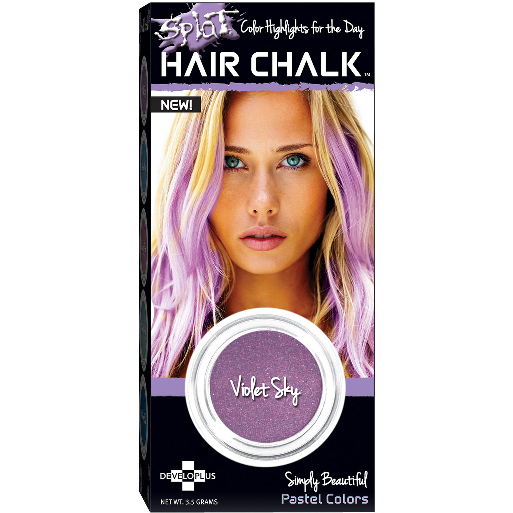 Splat Dusty Rose Hair Chalk Temporary Pink Hair Color Highlights