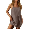 thumbnail image 1 of Trajes Casuales para las Mujeres de Verano, Cómodo Colgante Casual, Pantalones Cortos de Bolsillo, 1 of 5