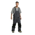 thumbnail image 5 of FNFYFH Men's Insulated Snow Bib Overalls Waterproof Snow Ski Pants Warm Winter Outdoor Snowboard Bibs with Suspenders, 5 of 5