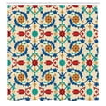 thumbnail image 3 of Ambesonne Colorful Shower Curtain, Eastern Culture Ornaments, 69"Wx70"L, Multicolor, 3 of 5