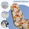 thumbnail image 4 of ZUXONGSY Car Seat Cover Towel Butterfly Flower Print Sprints Towel Car Seat Covers Absorbent Automotive Sport Towel Seat Cushion with Storage Bag, 4 of 8