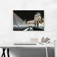 thumbnail image 2 of ARTCANVAS The Louvre Museum Paris France Canvas Art Print - Size: 26" x 18" (0.75" Deep), 2 of 9