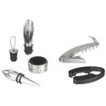 thumbnail image 2 of Wine Bottle Shaped Wine Accessory Case and Bar Set - By Ganz, 2 of 2