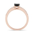 thumbnail image 4 of Everly Women's Diamond 14K Rose Gold Engagement Ring, 4 of 6