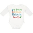thumbnail image 3 of Inktastic Arizona Grandma Grandpa Love Me Boys or Girls Long Sleeve Baby Bodysuit, 3 of 5