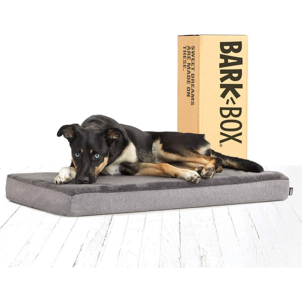 Barkbox Memory Foam Platform Dog Bed | Plush Mattress for Orthopedic