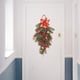 thumbnail image 4 of Swag Artificial De La Puerta De La Guirnalda De La Lágrima De La Navidad Del Invierno Para La Decoración Del Jardín, 4 of 9