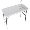 thumbnail image 2 of Gymax Table de Nettoyage et de Découpe Portable pour Chasse au Poisson, Pliable, Camping, 2 of 8