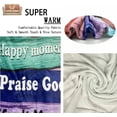 thumbnail image 3 of LHSHID Bible Verse Blanket Inspirational Religious Gift with Bible Verse Religious Gifts for Women 50x60in, 3 of 6