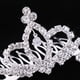 thumbnail image 4 of Tiara de cristal 2X para el cabello de boda novia Perfecl Princesa Corona Tiara, 4 of 7