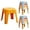 12 Pack, variant on wanan 12 Pack School Plastic Stackable Stools, 11.8 Inch Height Colorful Nesting Stools, Portable Backless Stool for Classroom Students, Flexible Seating Chairs for School Home Office