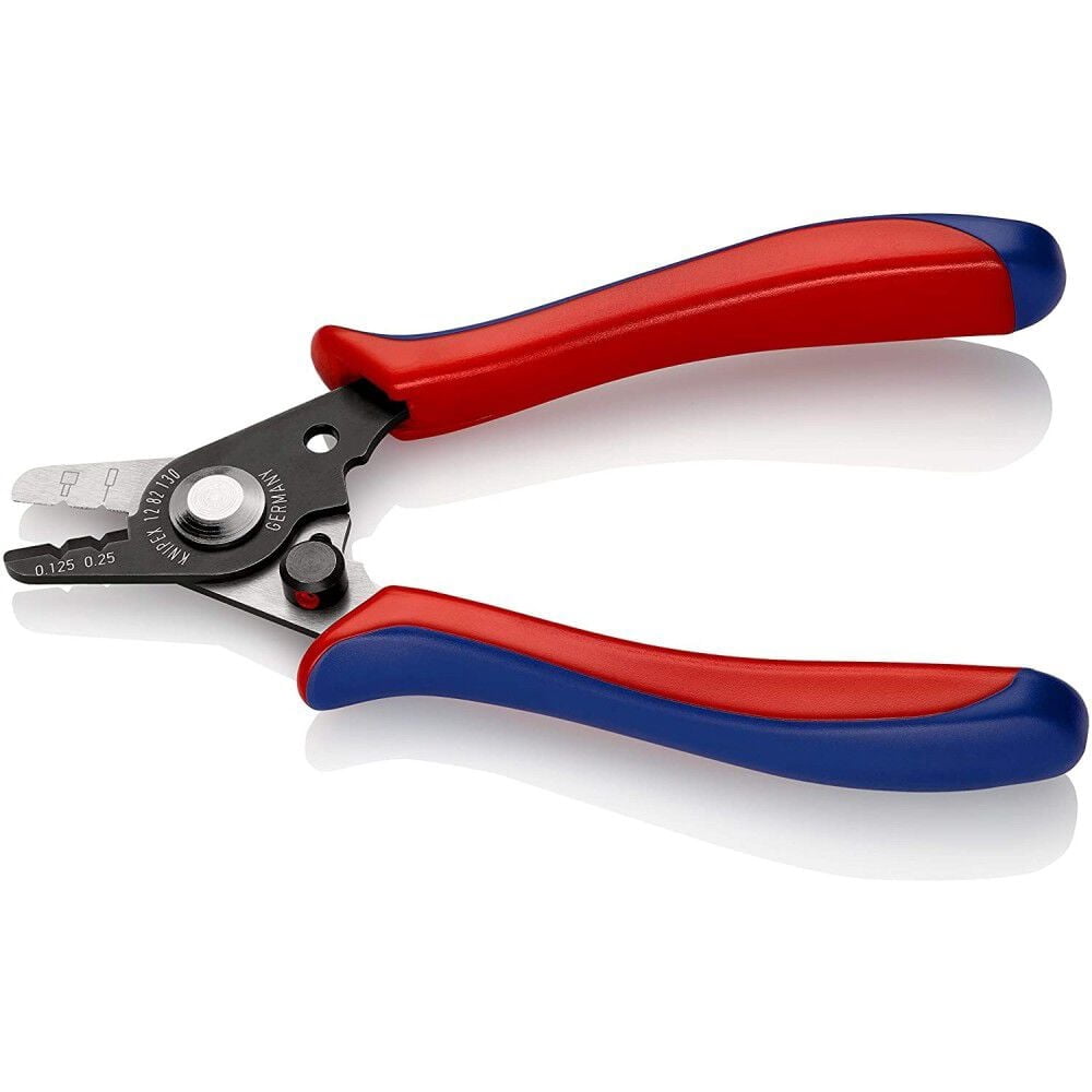 KNIPEX Tools - Wire Stripper For Fiber Optics (1282130SB)