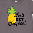 thumbnail image 4 of Inktastic Lets Get Tropical with Pineapple Boys or Girls Toddler T-Shirt, 4 of 5