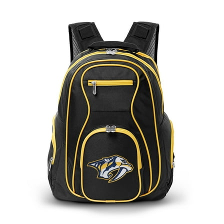 MOJO Black Nashville Predators Trim Color Laptop Backpack