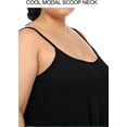 thumbnail image 3 of Women's Plus Size Camisole Adjustable Spaghetti Strap Flowy Tank Tops Casual Cami, 3 of 5