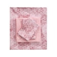 thumbnail image 5 of SUSSEXHOME Peach Girl Cotton Duvet Cover Set Pink, Queen Size Duvet Cover, 1 Duvet Cover, 1 Fitted Sheet and 2 Pillowcases, Iron Safe, Hypoallergenic, Breathable , Machine Washable, 5 of 7