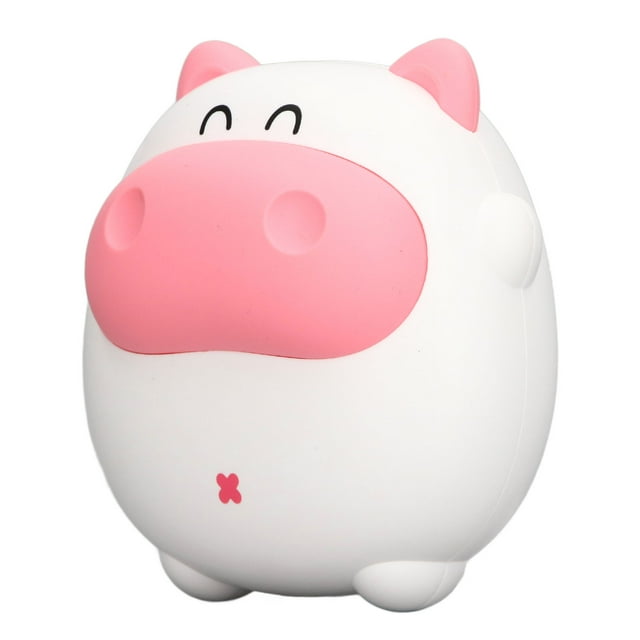 Hand Warmer, USB Charging Cartoon Pig Shape Night Light Electric Hand Warmer For Home Pink,White