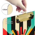 thumbnail image 6 of FORMRS Acrylic Clipboard with Low Profile Clip Standard A4 Letter Size, 12.5" x 9", Geometric Sun, 6 of 8