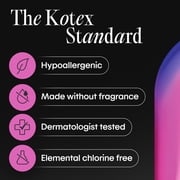 Kotex Overnight Maxi Pads, 39 Count