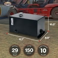thumbnail image 3 of Field Tuff FTF-10GOR 10 Gallon 14 Gauge Steel Hydraulic Reservoir Tank, 3 of 9
