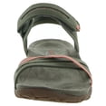 thumbnail image 3 of Merrell Womens Terran Cross II Leather Slingback Sandals Green 10 Medium (B,M), 3 of 3