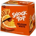 thumbnail image 6 of Shock Top Belgian White Wheat Beer, 12 Pack Beer, 12 fl oz Glass Bottles, Domestic, 5.2% ABV, 6 of 9
