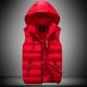 thumbnail image 4 of Chaleco de otoño e invierno para hombre, chaleco grueso de algodón que combina con todo, chaqueta con capucha para parejas jóvenes y de mediana edad, 4 of 6
