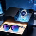 thumbnail image 3 of The Latest AI Translation Glasses And Quartz Watch Offer Translation in 164 Languages, Feature Blue Light Protection, Support Hands-Free Calls And Music Playback, And Have an Extended Battery Life, 3 of 6