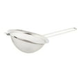 thumbnail image 2 of Restaurantware Met Lux 9.7 Inch Mesh Strainer 1 Corrosion-Resistant Mesh Sieve - Ergonomic Handle Built-In Hook Stainless Steel Quinoa Strainer For Separating Seeds And Dusting Powdered Sugar, 2 of 3