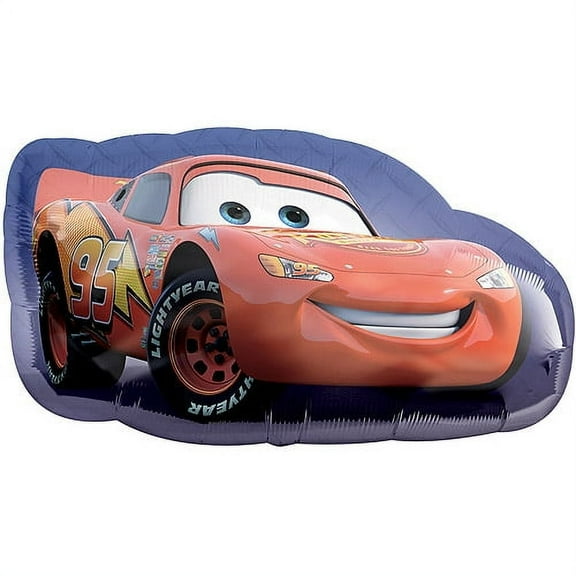 Disney Cars Lightning McQueen Shaped Balloon
