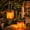 A1, variant on Solar Flame Lantern Outdoor Waterproof - 2 Pack Hanging Solar Lights with Flickering Flame Effect, IP65 Weather Resistant LED Lanterns for Garden Patio Porch Balcony Decor