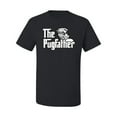 thumbnail image 2 of Wild Bobby,The Pugfather Funny Godfather Movie Logo Pug Parody, Father's Day, Men Graphic Tees, Black, Large, 2 of 3