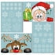 thumbnail image 4 of Calcomanía navideña para ventana, pegatinas de copos de nieve de Papá Noel, calcomanías de pared de invierno para habitaciones de niños, decoraciones de ventana de Navidad de Año Nuevo, 4 of 4