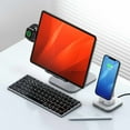 thumbnail image 5 of Satechi Clavier Bluetooth Rétroéclairé Slim X1 Gris Cosmique Claviers et Protection de Clavier, 5 of 5
