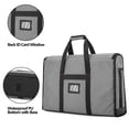thumbnail image 4 of Funda de transporte para monitor Trunab, bolsa de viaje acolchada de 24 pulgadas, gris, 4 of 7