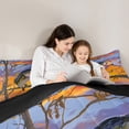 thumbnail image 5 of Manfei Pike Fish Bedding Comforter Set 2pcs, Hunting and Fishing Twin Comforter Sets, Rustic Lake House Bedding Set, Breathable Home Decor, 5 of 8