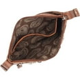 thumbnail image 4 of American West 9383884 Trail Rider Hip & Crossbody Bag, Distressed Charcoal Brown & Chestnut Brown, 4 of 5