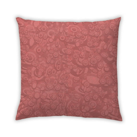 Ahgly Company Outdoor Square Contemporary Throw Pillow, 18 inch by 18 inch