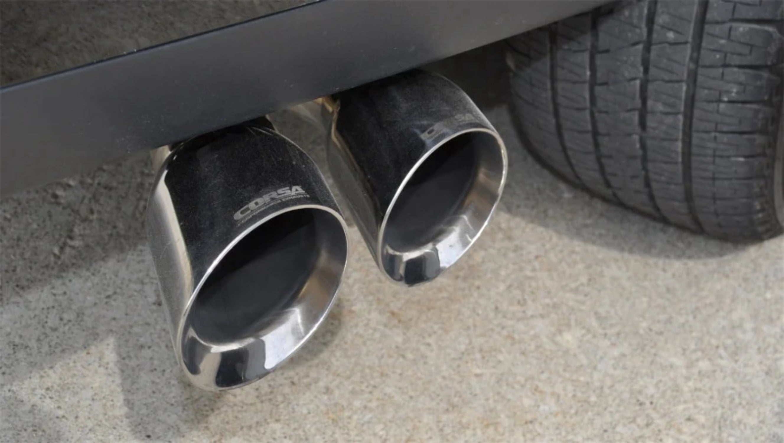 CORSA Performance Cat-Back Muffler for 2015 GMC Yukon Denali XL 6.2L V8, 3in Single Side Exit