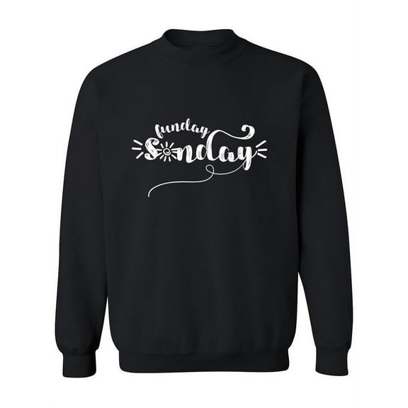 Funday Sunday Sweatshirt Women -Image by Shutterstock, Female Medium