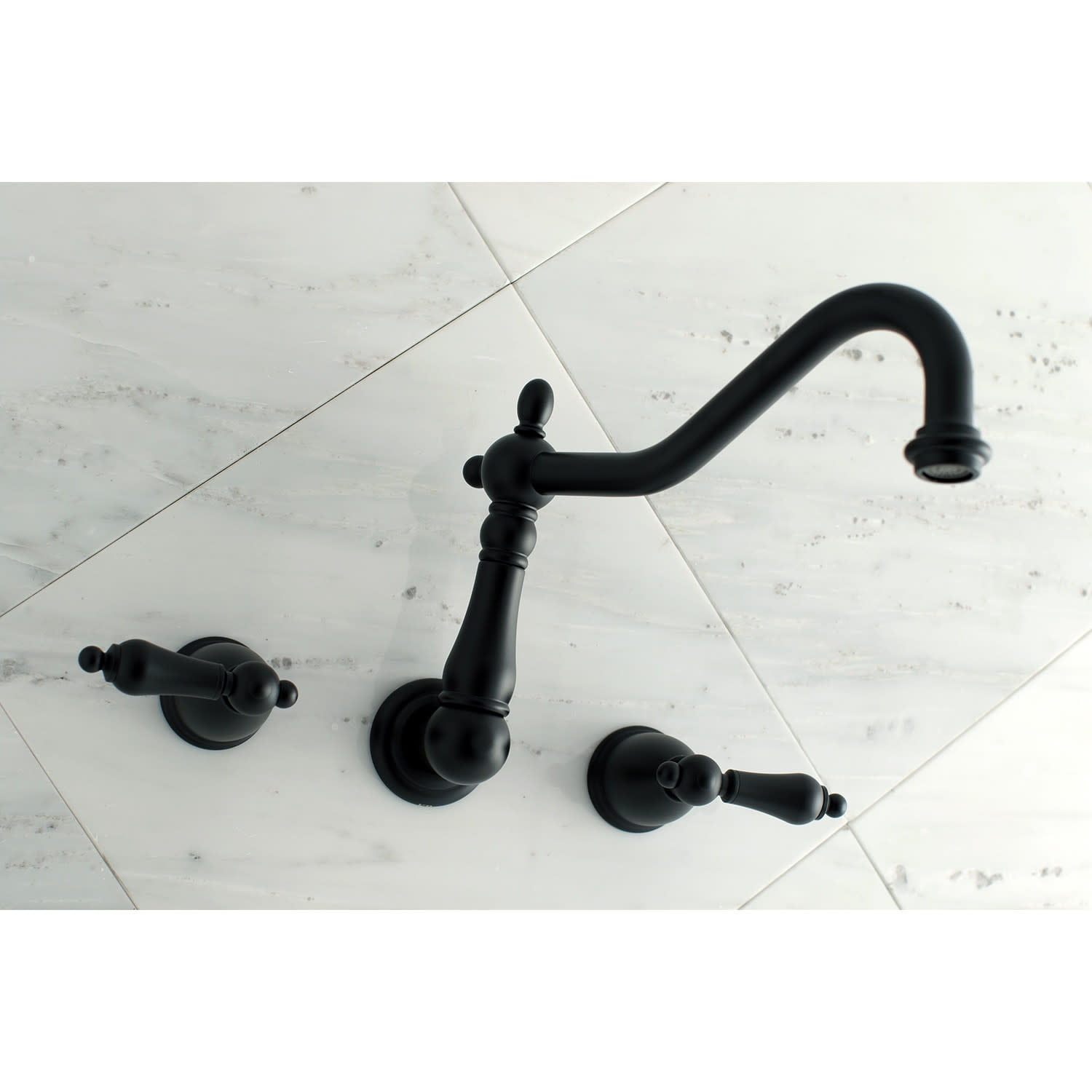 Kingston Brass Heritage Roman Tub Faucets With Brushed Brass Finish KS1027AL