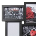 thumbnail image 4 of DesignOvation Rubix Twelve Opening Black Collage Picture Frame, 4 of 5